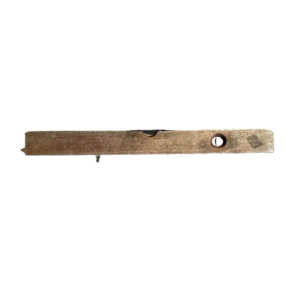 Vintage Goodell-Pratt Wooden‎ Spirit Level Greenfield Mass USA Carpenter Tool